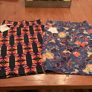 2 LuLaRoe Cassie skirts